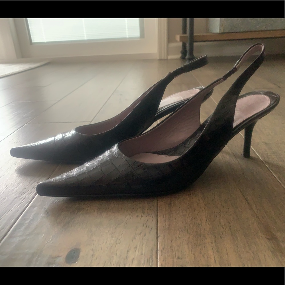 Kenneth Cole slingback shoes